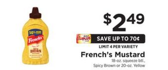 ShopRite Mustard offer