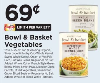 ShopRite Vegetables offer