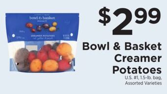 ShopRite Creamer potatoes offer