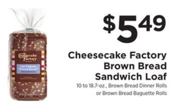 ShopRite Brown bread sandwich loaf offer