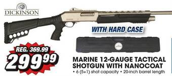Big 5 Marine 12-gauge Tactical Shotgun With Nanocoat offer