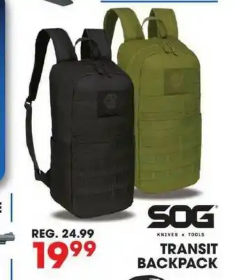 Big 5 Transit Backpack offer