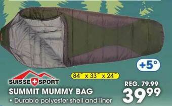 Big 5 Summit Mummy Bag offer