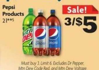 Family Dollar Pepsi Products offer