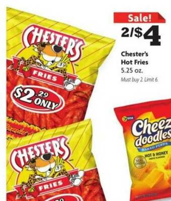 Family Dollar Chester's Hot Fries offer