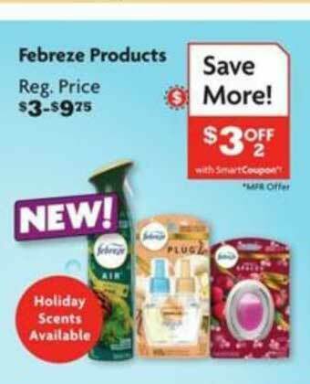 Family Dollar Febreze Products offer