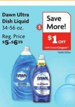 Family Dollar Dawn Ultra Dish Liquid offer