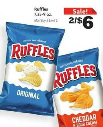 Family Dollar Ruffles offer