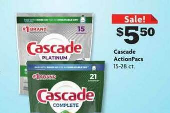 Family Dollar Cascade Actionpacs offer