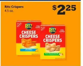 Family Dollar Ritz Crispers offer