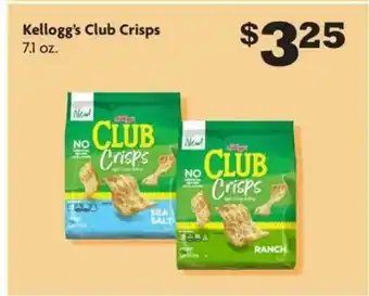 Family Dollar Kellog's Club Crisps offer