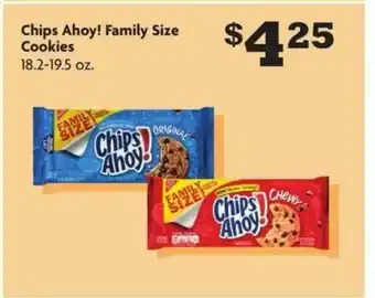 Family Dollar Chips Ahoy! Family Size Cookies offer