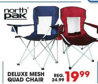 Big 5 Deluxe Mesh Quad Chair offer