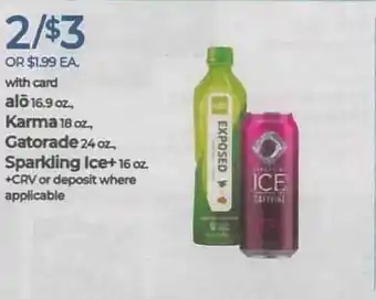 Karma Gatorade Sparkling Ice+