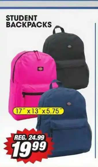 Big 5 Students Backpacks offer