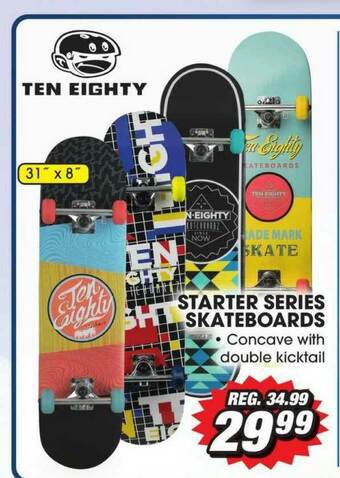 Big 5 Starter Series Skateboards offer