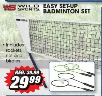 Big 5 Easy Set-up Badminton Set offer