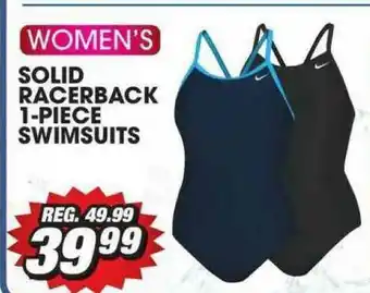 Big 5 Solid Racerback 1-piece Swimsuit offer