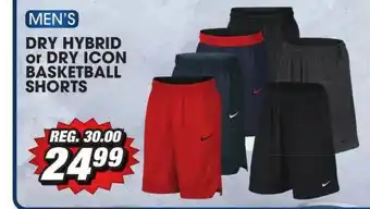 Big 5 Dry Hybrid Or Dry Icon Basketball Shorts offer