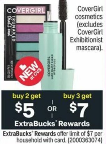 CVS CoverGirl Cosmetics offer