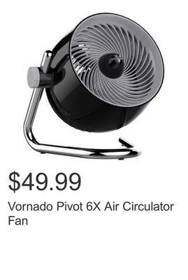 Costco Vornado pivot 6x air circulator fan offer