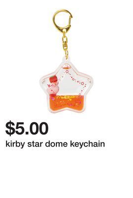 Five Below Kirby star dome keychain offer