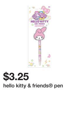 Five Below Hello kitty & friends® pen offer