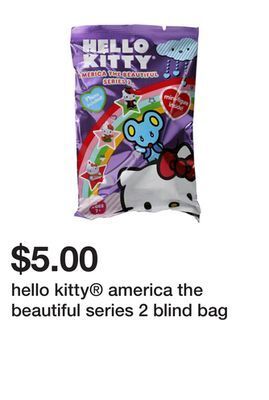 Five Below Hello kitty® america the beautiful series 2 blind bag offer