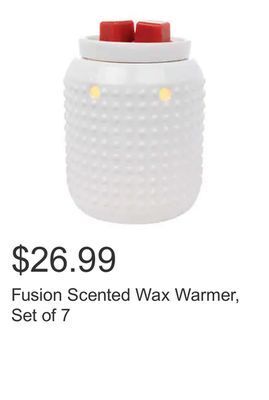 Costco Fusion scented wax warmer, set of 7 offer