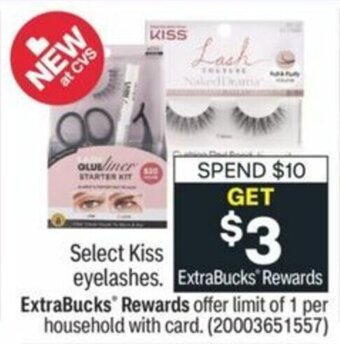 CVS Kiss Eyelashes offer