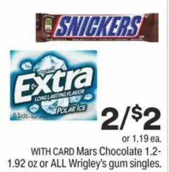 CVS Mars Chocolate 1.2-1.92 oz offer