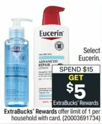 CVS Eucerin offer