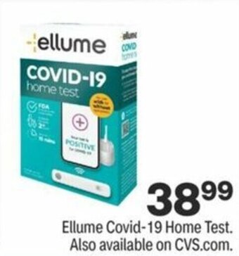 CVS Ellume Covid-19 Home Test offer