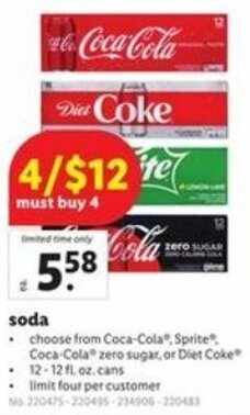 Lidl Soda offer