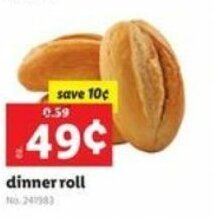 Lidl Dinner Roll offer
