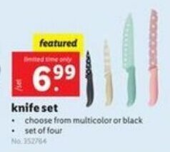 Lidl Knife Set offer
