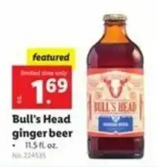 Bull's Head Ginger Beer