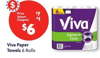 Family Dollar Viva paper towels offer
