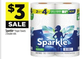 Dollar General Sparkle® paper towels offer