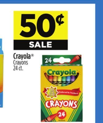 Dollar General Crayola® crayons offer