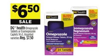 Dollar General Dg® health offer