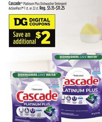 Dollar General Cascade® offer