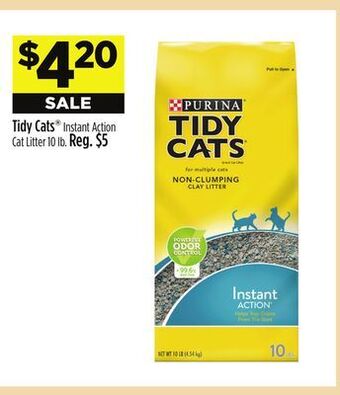 Dollar General Purina tidy cats® offer