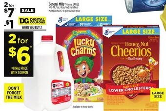 Dollar General General mills® offer