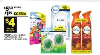 Dollar General Febreze® offer