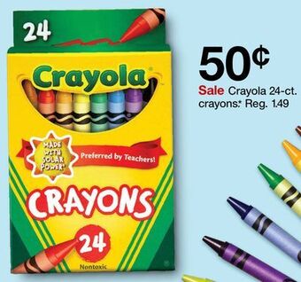 Target Crayola 24-ct. crayons offer
