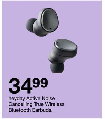 Target Heyday active noise cancelling true wireless bluetooth earbuds offer