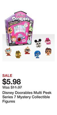 Game Stop Disney doorables multi peek series 7 mystery collectible figures offer