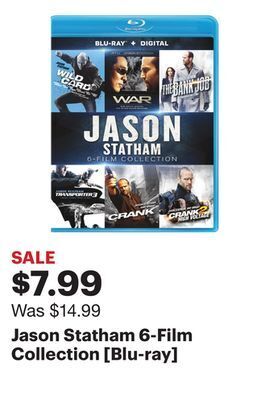 Best Buy Jason statham 6-film collection [blu-ray] offer