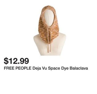 Marshalls Free people deja vu space dye balaclava offer
